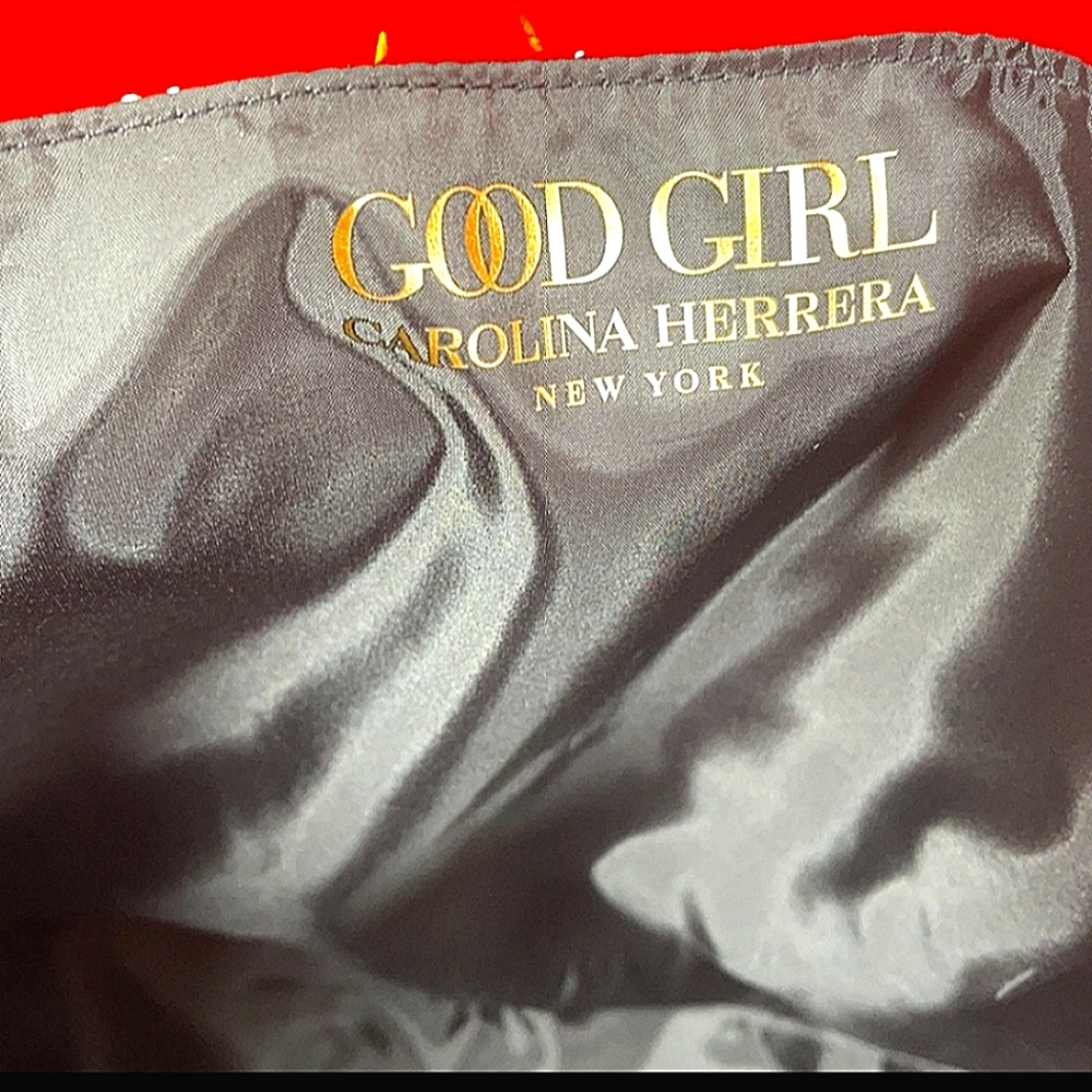 β€NWT Pretty in Red Schick Carolina Herrera Gloss Tote 12*20.5" - Picture 9 of 11